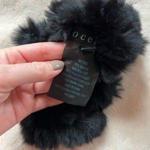 JOCELYN REAL FUR MITTENS